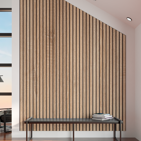 Prémium Akusztikus Falpanel - Pecan