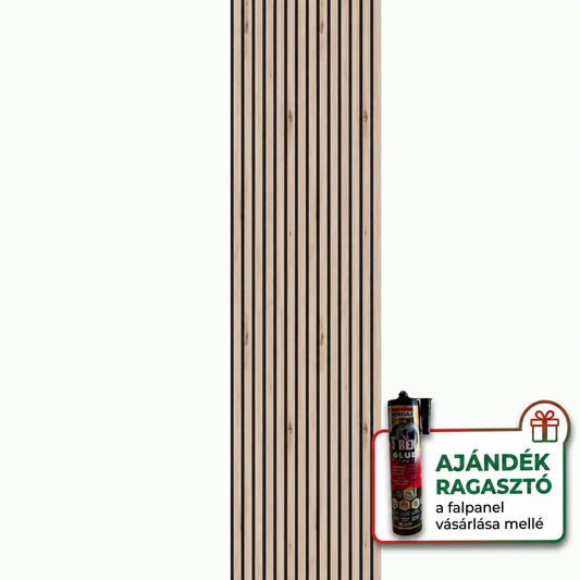 Prémium Akusztikus Falpanel - Hickory (278x60cm)